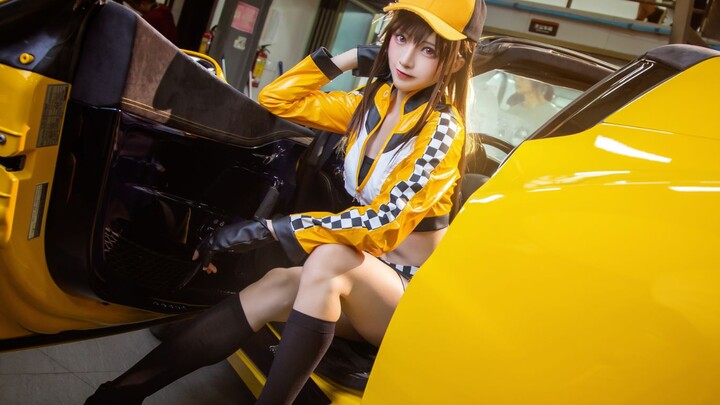 Stop talking nonsense and get in the car! 【QQ Speed/Little Orange Cosplay】