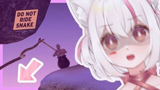 🐇 Sena Kena Mental Saat Main Getting Over It【Vtuber Indonesia】