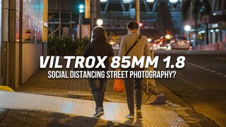 TELEPHOTO LENS for Street Photography? Viltrox 85mm 1.8 Mark II with Fujifilm X-T30 // Street POV
