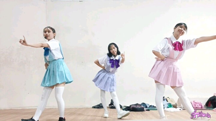 Ceritanya Gladi 🫠 (Part 2) | " 16 sai no Agape " (Run Girls Run) dance cover by IME-G♡