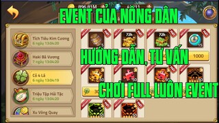 HTDC - BẤT NGỜ KHI BIẾT ĐƯỢC ĐÂY LÀ EVENT CHO AE NÔNG DÂN..CHƠI FULL EVENT VÀ TƯ VẤN TẬN TÌNH CHO AE