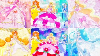 Công chúa PreCure đã biến đổi hoàn toàn và quần áo của thế hệ này thực sự rất lộng lẫy