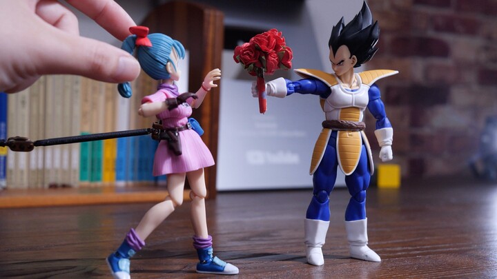 [ Dragon Ball ] The production process of a romantic confession stop-motion animation for Vegeta [An