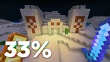 Minecraft PE - Encontrei um templo no deserto e fui trollado | Gameplay Survival 33%