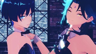 [Genshin Impact /MMD] Twin Rabbit Beauties Danger Party