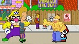AN Mugen Request #1801: Beavis & Wario VS Homer Simpson & Arcade Mario