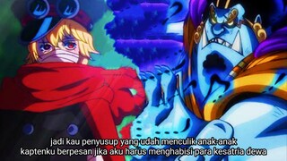 ONE PIECE 1145 - GILAA... GUNKO MUNCUL DIHADAPAN JIMBEI KRU TERKUAT NOMOR 3 BAJAK LAUT TOPI JERAMI