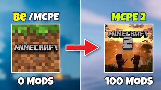 ฉันติดตั้ง 100 Mods/Addons อันดับต้น ๆ ที่เปลี่ยน MCPE เป็น Minecraft 2 118 ( ปรับปรุง )