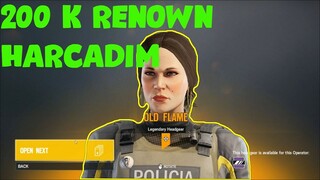 200K RENOWN HARCADIM - ALPHA PACK AÇILIMI | Rainbow Six Siege Türkçe