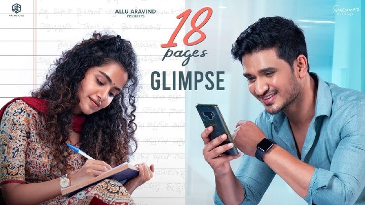 18 Pages Glimpse | Nikhil, Anupama | Surya Pratap | Sukumar | Bunny Vas | Gopi Sundar