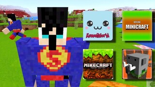 KawaiiWorld VS Minicraft Offline VS Mikecraft VS Craftsman