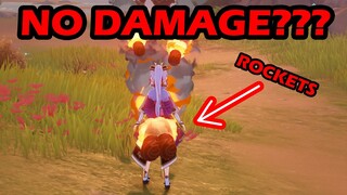 Playing with Immortal Character in Genshin Impact