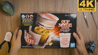 【万代杯面模型】合味道计划！我也来试试快乐快拼模型 - 请务必打开声音 - 爽快拼胶 - BANDAI
