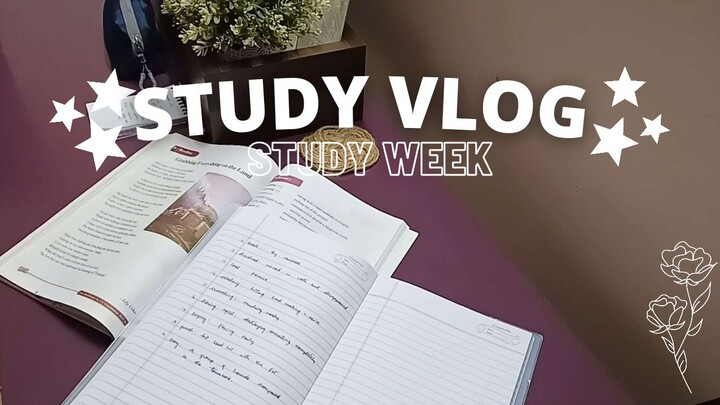 Study vlog , study week 📑🖊|| a week of writing notes || Study Owl