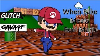 Fake Mario vs Real Mario. Who is the Best? [Gacha Life Gaming]
