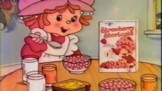 【Japanese Old Adverti*t】Rare Childhood Strawberry Shortcake Adverti*t 1981