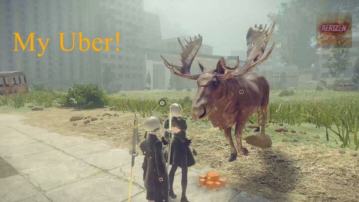 HOW TO RIDE A MOOSE NieRAutomata