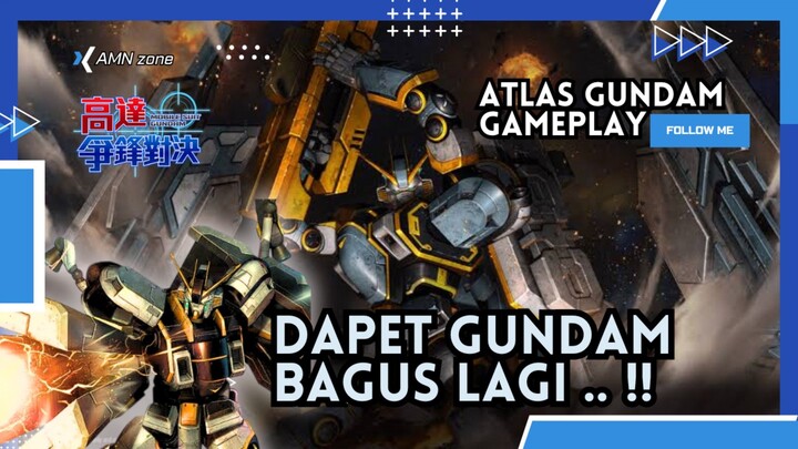 [鋼彈 爭鋒對決 ] Cobain Gundam Dari Alternatif U.C || Atlas Gundam Gameplay