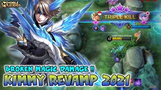 New Revamped Kimmy | Kimmy Revamp Gameplay | Mobile Legends Bang Bang