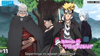 KASHIN KOJI  & TIM 7 MEMULAI PENCARIAN KEBERADAAN SASUKE ! - Boruto Two Blue Vortex 12 Part 33