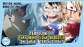 TERPOJOK!!! Para Hero Tidak Berkutik Menghadapi Shigaraki!! - Review BNHA (Manga Ch.286)