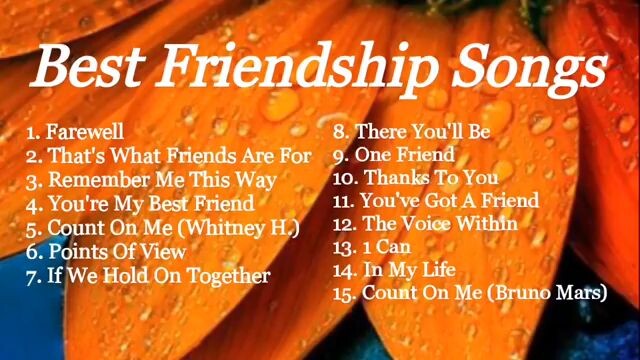 Friendship Songs