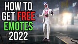 HOW TO GET FREE EMOTES (2022) in COD MOBILE!!