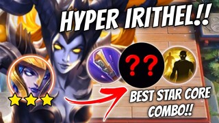 HYPER IRITHEL PERFECT SC !! CRAZY BURST DAMAGE !! MAGIC CHESS MOBILE LEGENDS