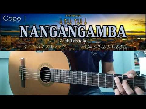 Nangangamba - Zack Tabudlo - Guitar Chords