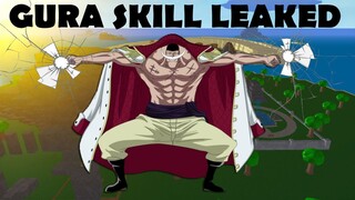 [OPL] ONE PIECE LEGENDARY | GURA/TREMOR SKILL LEAKED |ROBLOX ONE PIECE GAME| Bapeboi