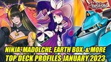 Ninja, Madolche, Earth Box, & More! Yu-Gi-Oh! Top Deck Profiles January 2023