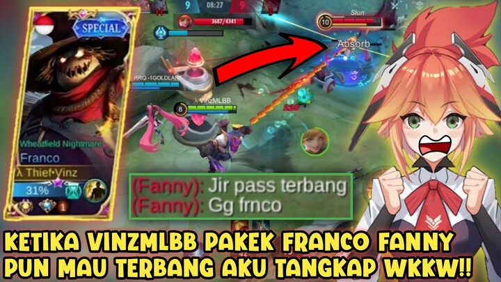 FRANCO VINZMLBB SUDAH HAMPIR SETINGKAT DENGAN FOXMOBA DAN VYN, NANGKAP NYAMUK TERBANG!! - MLBB