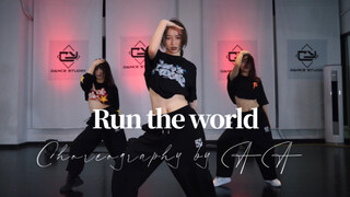 【AA编舞】Run the world 大框架爆发基础爵士 快来签收你的猛女！