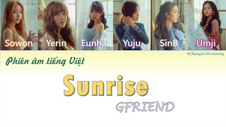 [Phiên âm tiếng Việt] Sunrise - GFRIEND