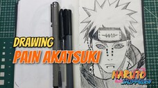 Cara Menggambar Karakter Pain Akatsuki