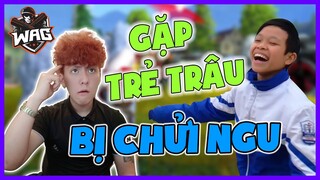 [ Free Fire ] Ghép Ngẫu Nhiên Tử Chiến Gặp Ngay Trẻ Trâu Tự Dưng Mới Vô Game Bị Chửi - Học Mõm