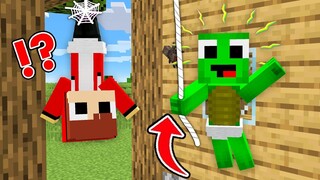 How Baby Mikey & JJ became SUPERHERO with Superpowers in Minecraft challenge (Maizen Mizen Mazien)