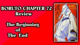 Boruto Chapter 72  REVIEW (The Beginning of The  End)