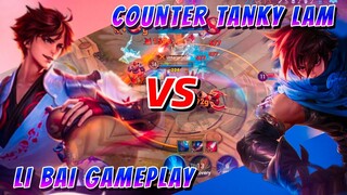 How To Counter Tanky Lam | Li Bai Gameplay | How To Play Li Bai | Honor of Kings | HoK