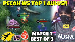 ALAHMAK PECAH WS TOP 1 AULUS DI MPL S9!! ILMU BGT NI CARA COUNTER AULUS BGINI RUPANYA!! ONIC VS AURA