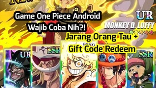 Jarang Orang Tau! Game Anime One Piece Android Size Kecil dan Gift Code Redeem| Lord Gaming Official