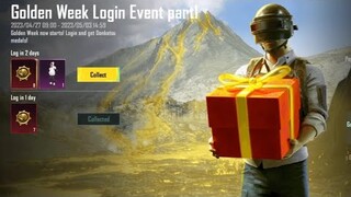 PUBG KR Day 2 Login Event Rewards