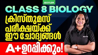 Class 8 Biology | ക്രിസ്തുമസ്‌ പരീക്ഷക്ക്‌ ഈ ചോദ്യങ്ങൾ A+ ഉറപ്പിക്കും | Xylem Class 8