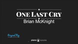 One Last Cry Karaoke