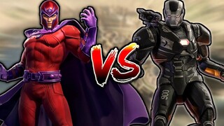 MAGNETO VS WAR MACHINE | MARVEL SUPER WAR | MARVEL SUPER WAR SKILL GUIDE