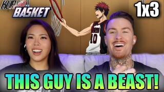 These Characters Are WILD! | First Time Reacting To Kuroko No Basket Ep 3