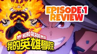 MY HERO ACADEMIA SEASON 6 EPISODE 1 REVIEW