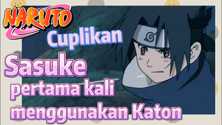 [Naruto] Cuplikan | Sasuke pertama kali menggunakan Katon