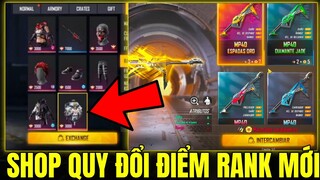 Free Fire - Hé Lộ Shop Quy Đổi Điểm Rank Mới Mùa 24 - Quà Free Mùa Rank - Vòng Quay Chế Tác Trở Lại