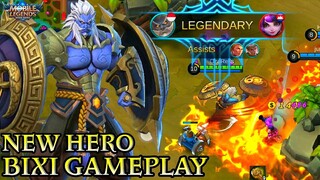 New Hero Tank Bixi Gameplay - Mobile Legends Bang Bang